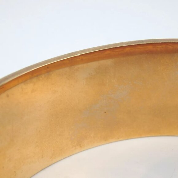 Authentic ALEXANDER McQUEEN Skull design Bangle metal [Used] - Picture 10 of 10